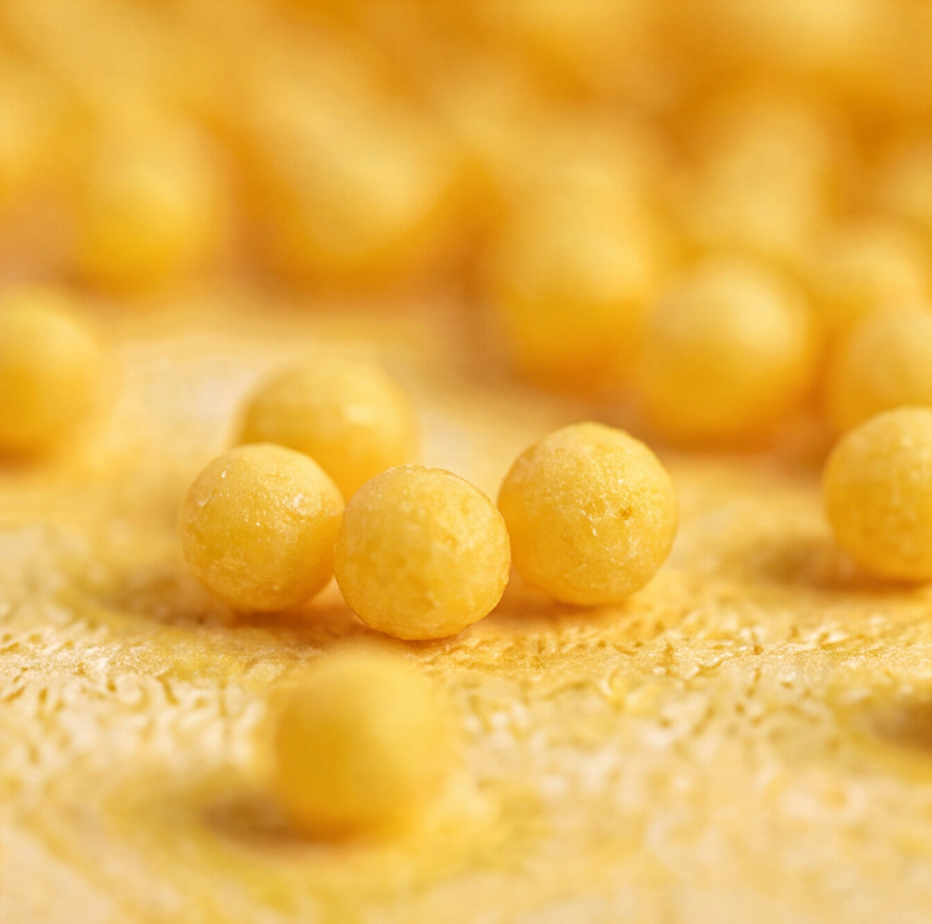 Vegan Dissolving Beads - Yellow