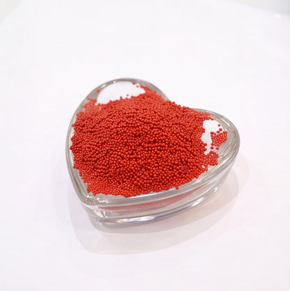 Vegan Dissolving Beads - Red