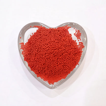 Vegan Dissolving Beads - Red