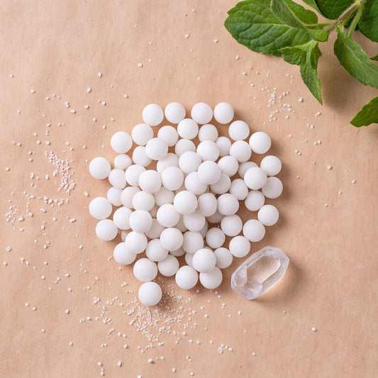 Menthol Dissolving Beads - White
