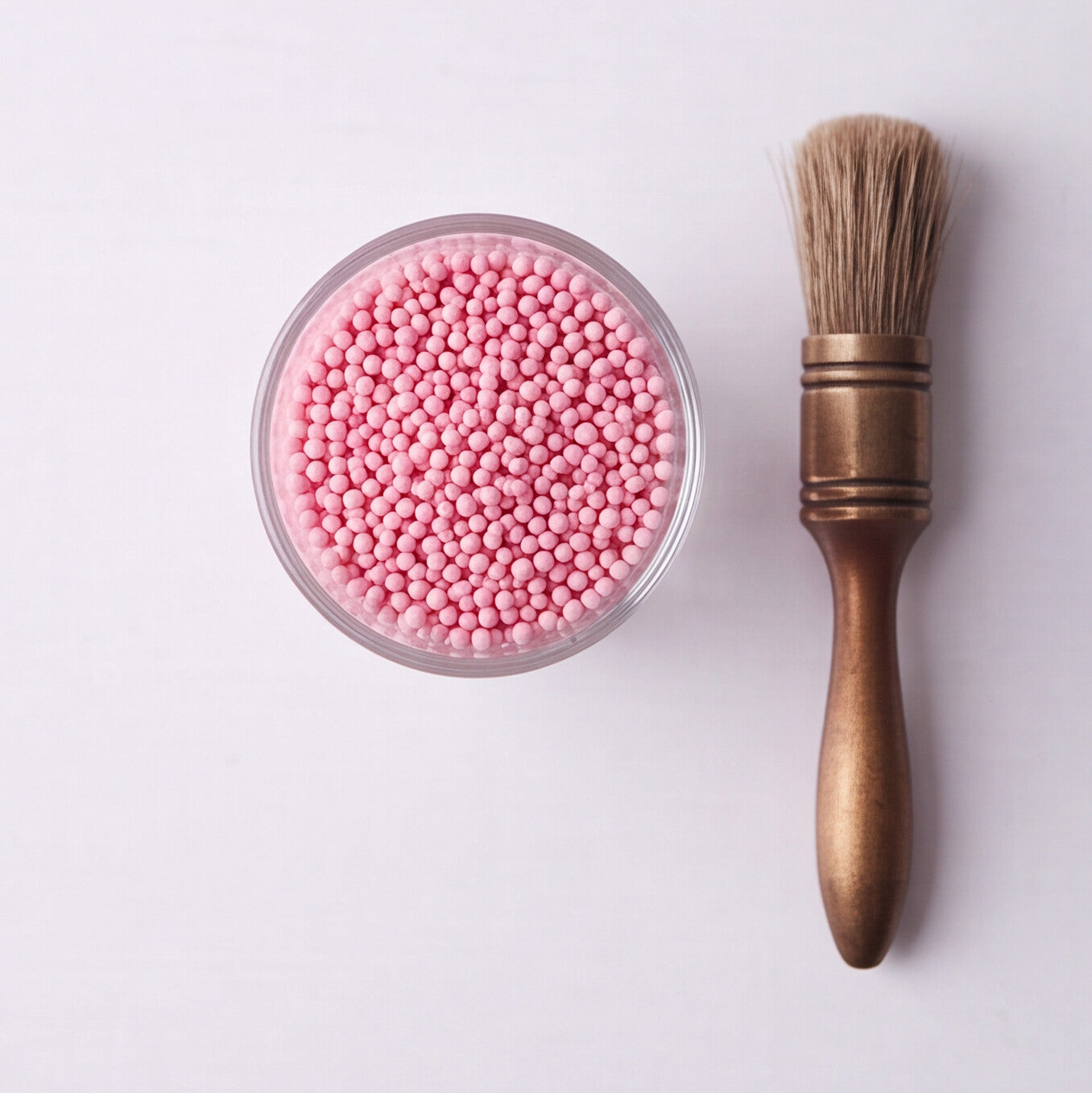 Vegan Vitamin E Dissolving Beads - Pink