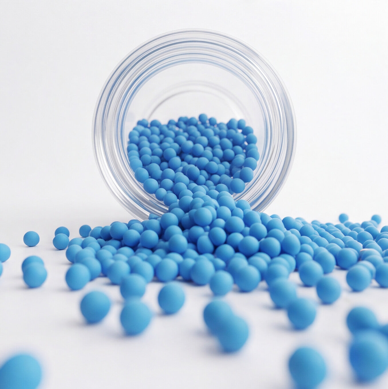 Dissolving Beads - Blue