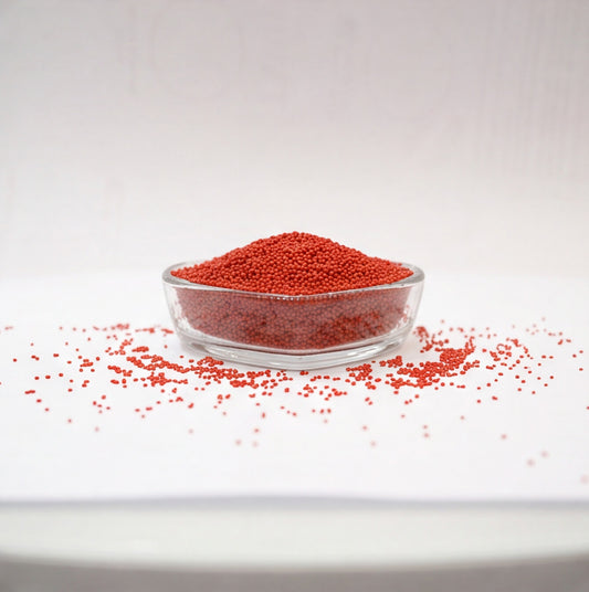 Vegan Dissolving Beads - Red