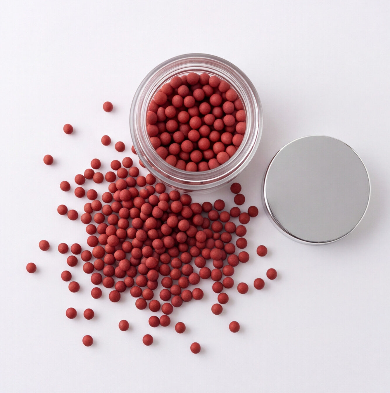 Vegan Dissolving Beads - Red
