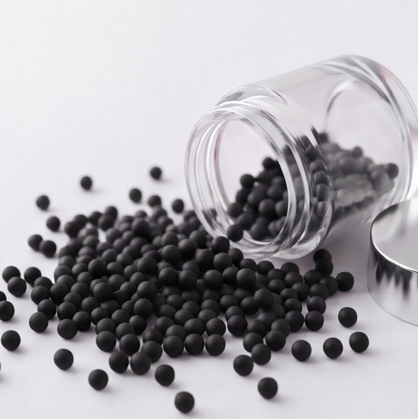 Charcoal Dissolving Beads - Black