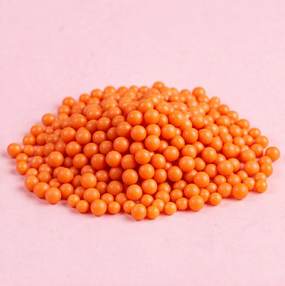 Non Dissolving Beads - Orange