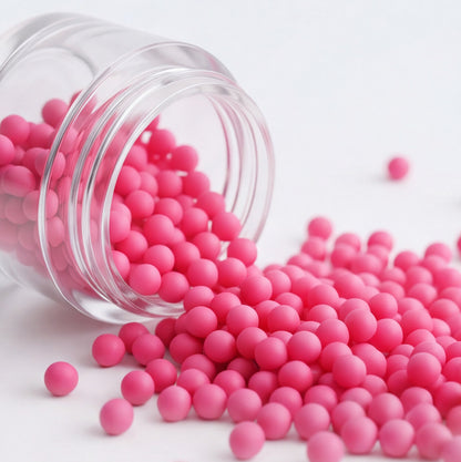 Dissolving Beads - Pink