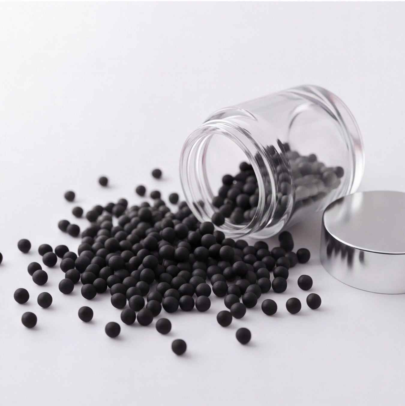 Charcoal Dissolving Beads - Black