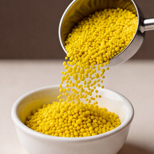 Non Dissolving Beads - Yellow