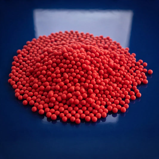 Dissolving Beads - Red