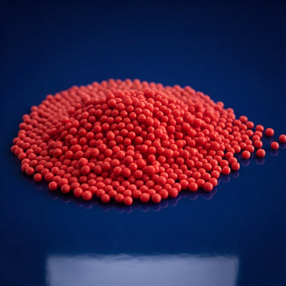 Dissolving Beads - Red