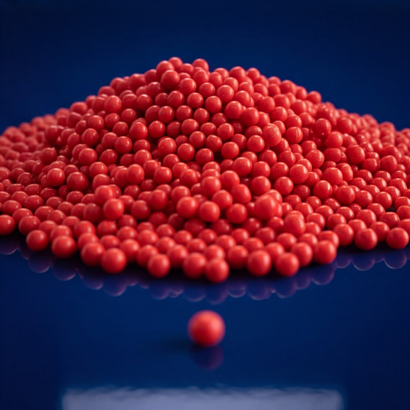 Dissolving Beads - Red