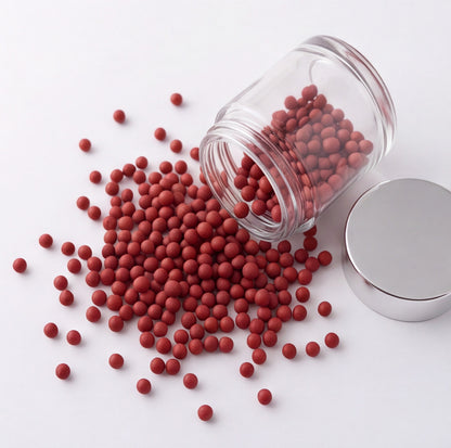 Vegan Dissolving Beads - Red