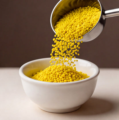 Non Dissolving Beads - Yellow