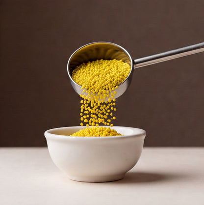 Non Dissolving Beads - Yellow