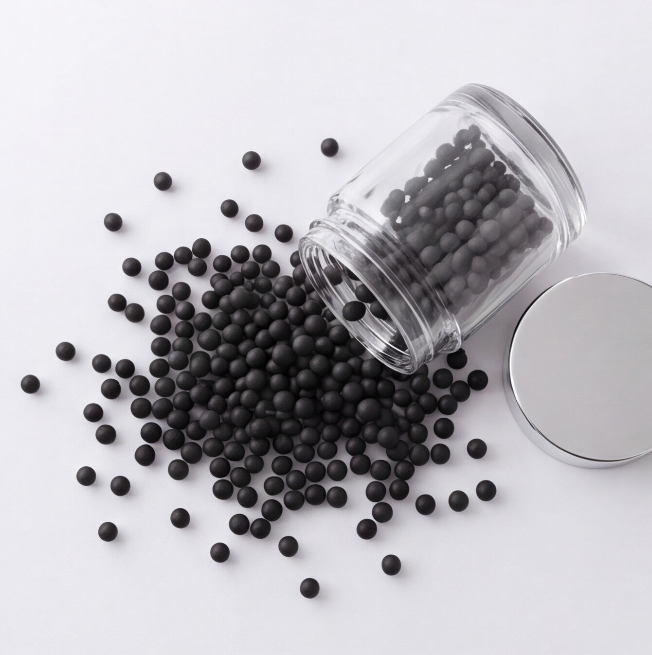 Charcoal Dissolving Beads - Black