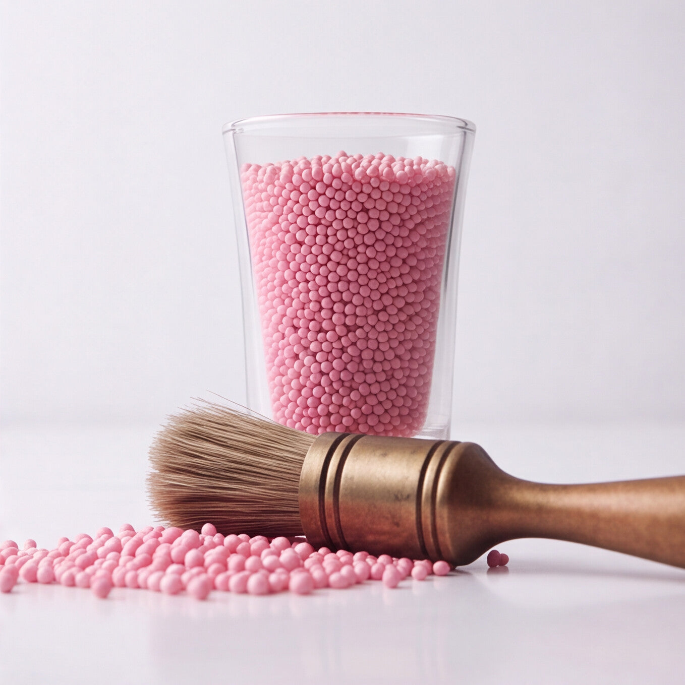 Vegan Vitamin E Dissolving Beads - Pink