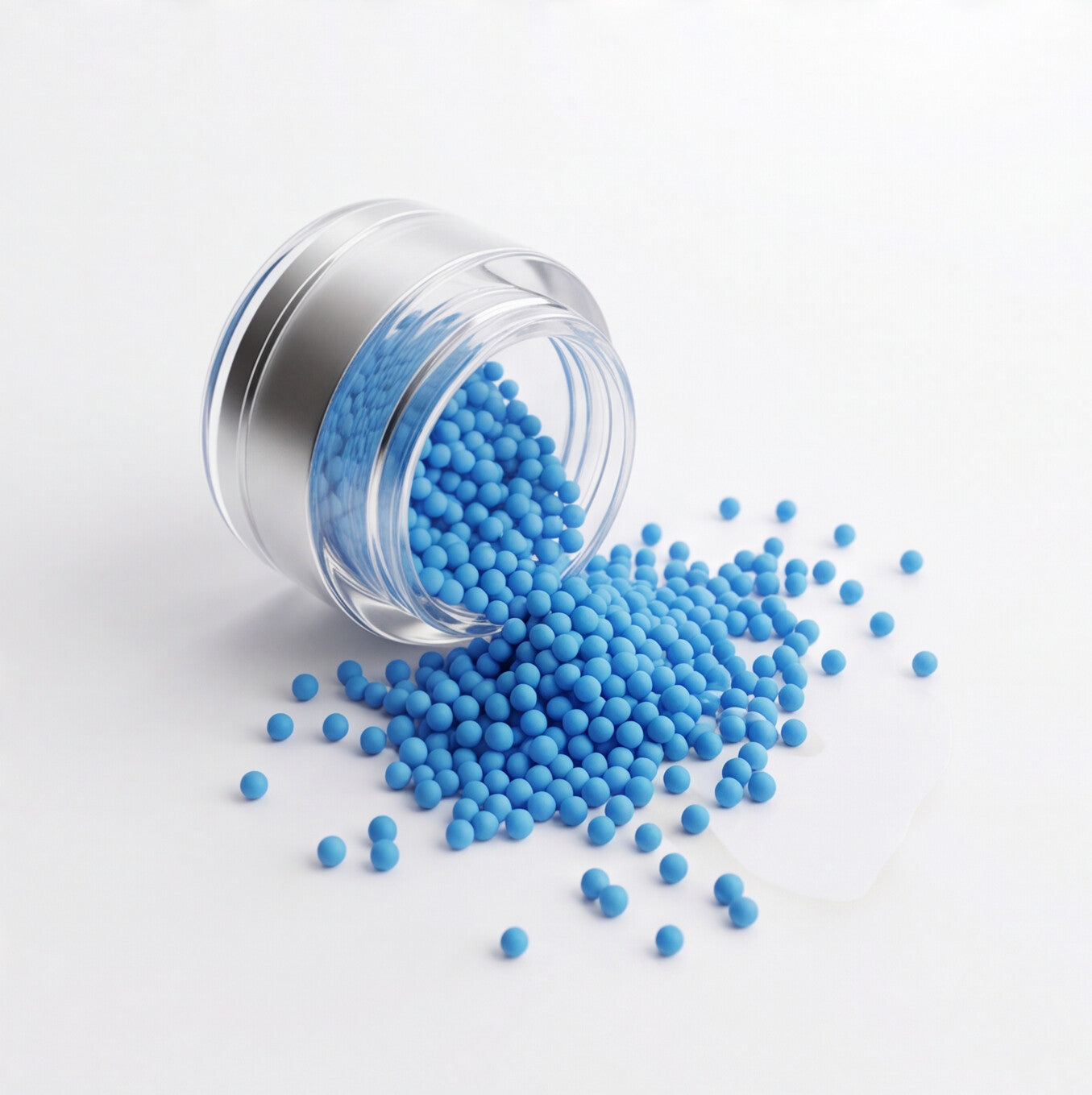 Dissolving Beads - Blue