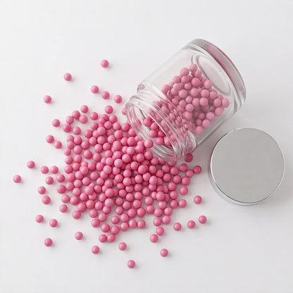 Vitamin E Non Dissolving Beads - Pink