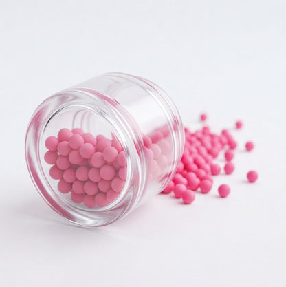 Dissolving Beads - Pink