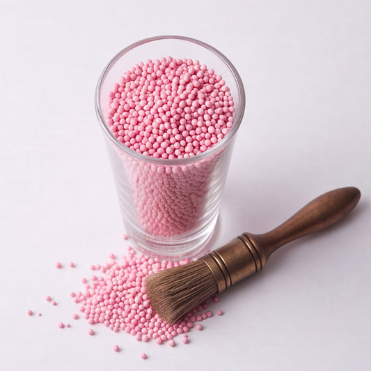 Vegan Vitamin E Dissolving Beads - Pink