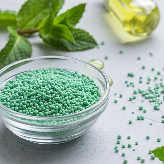 Mint Dissolving Beads - Yellow