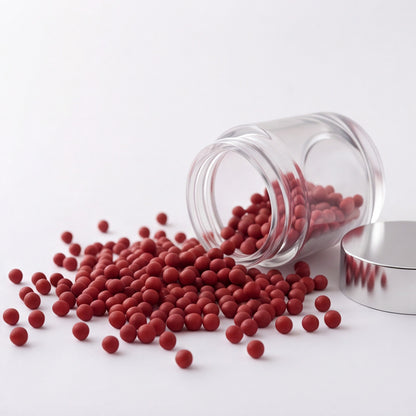 Vegan Dissolving Beads - Red