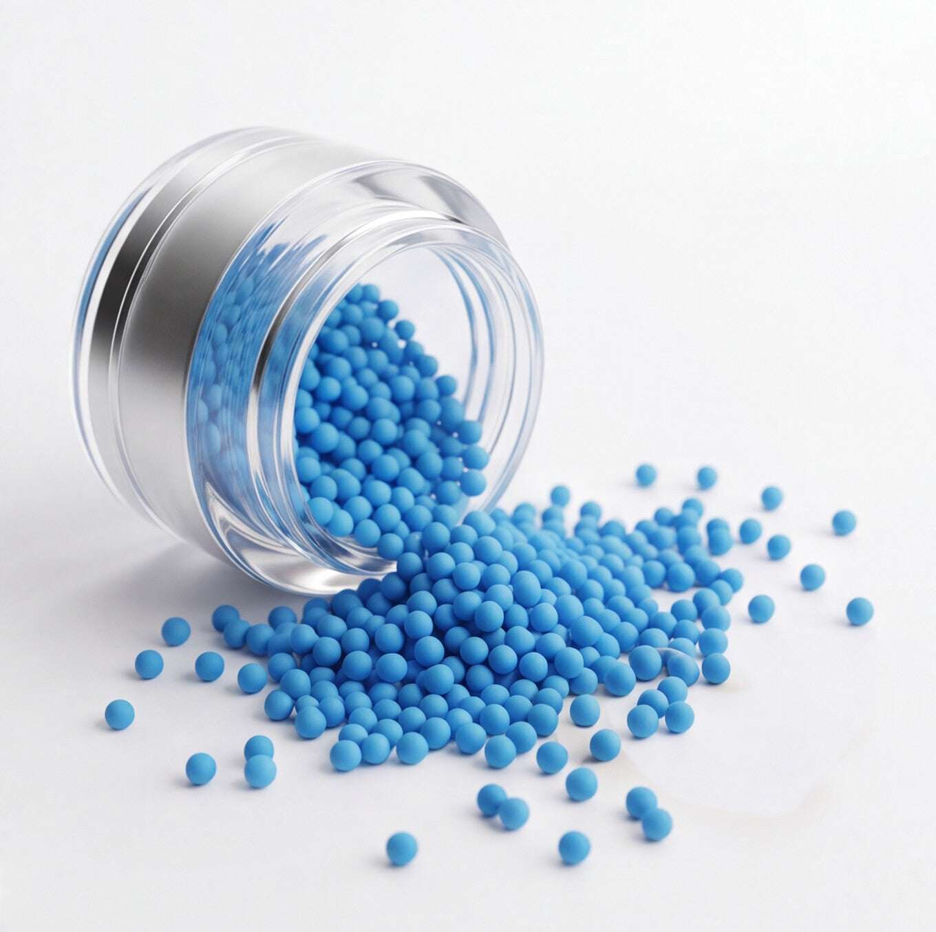 Dissolving Beads - Blue