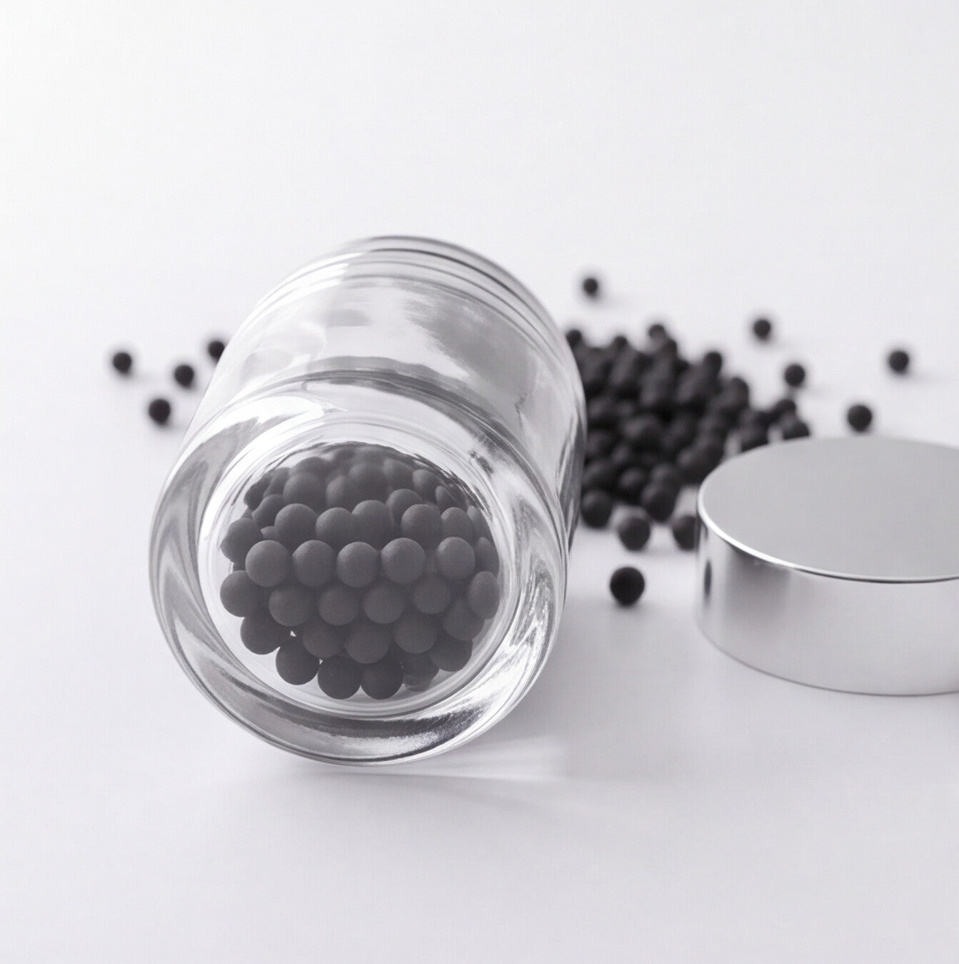 Charcoal Dissolving Beads - Black