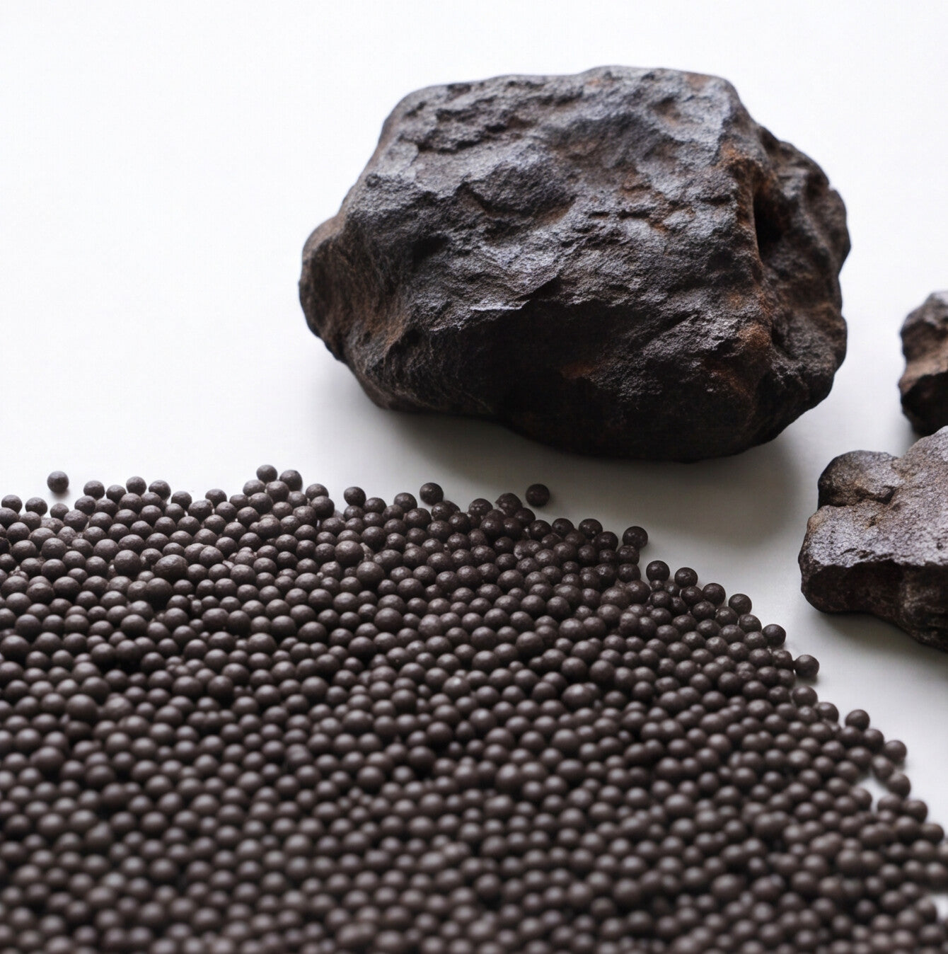 Charcoal & Vitamin E Dissolving Beads - Black