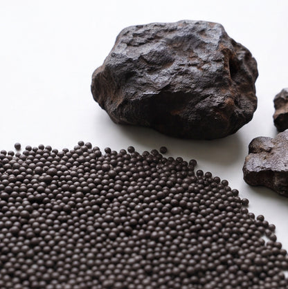 Charcoal & Vitamin E Dissolving Beads - Black