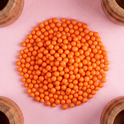 Non Dissolving Beads - Orange