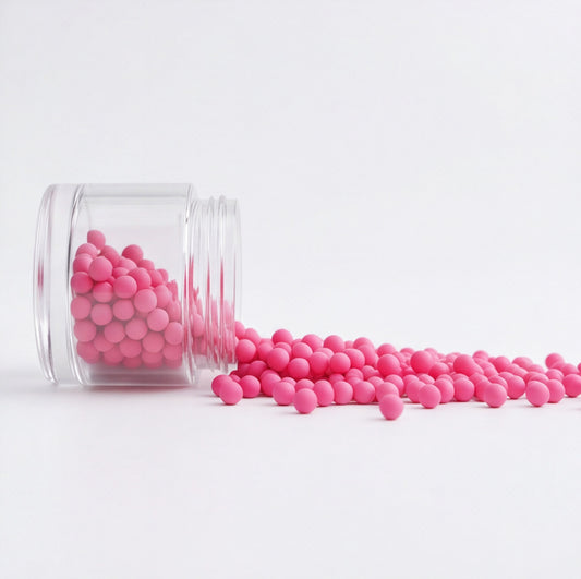 Dissolving Beads - Pink