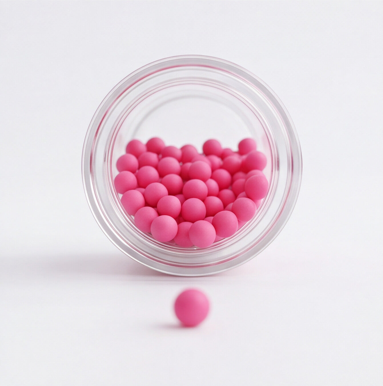 Dissolving Beads - Pink