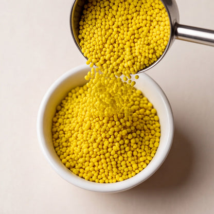Non Dissolving Beads - Yellow