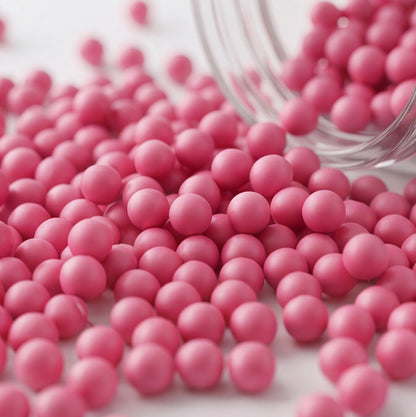 Vitamin E Non Dissolving Beads - Pink