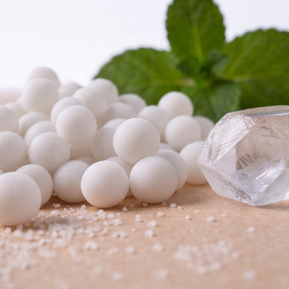 Menthol Dissolving Beads - White