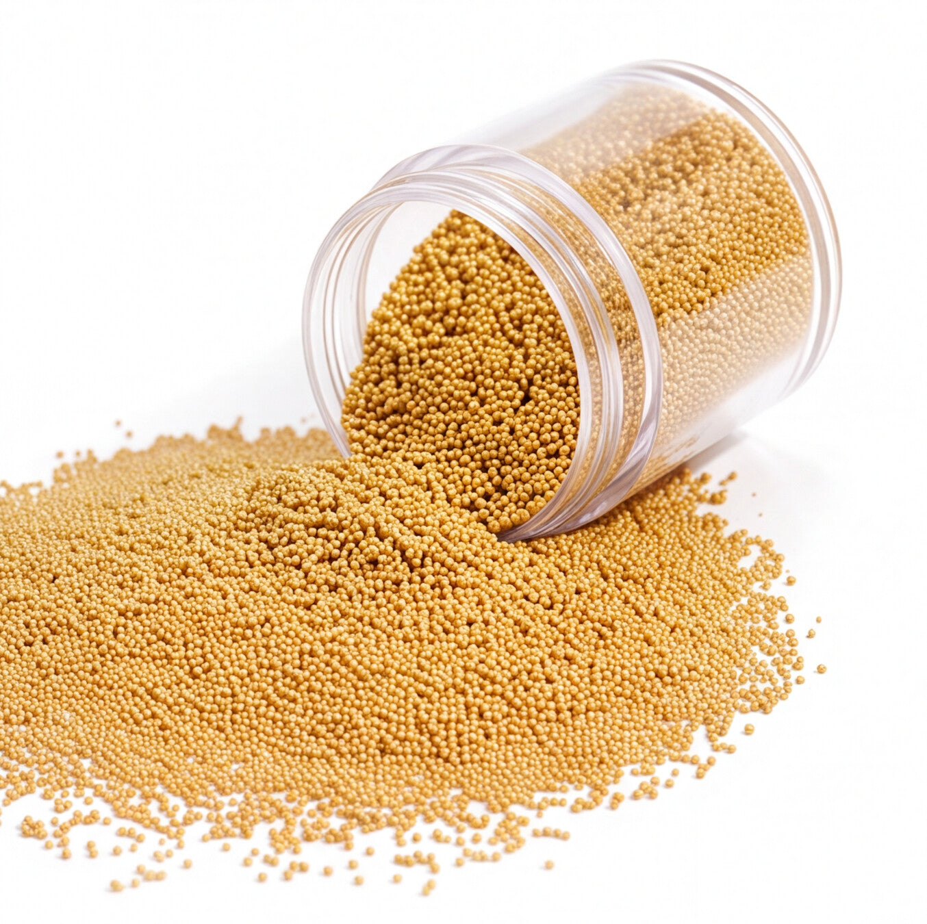 Dissolving Beads - Gold