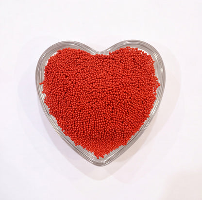 Vegan Dissolving Beads - Red