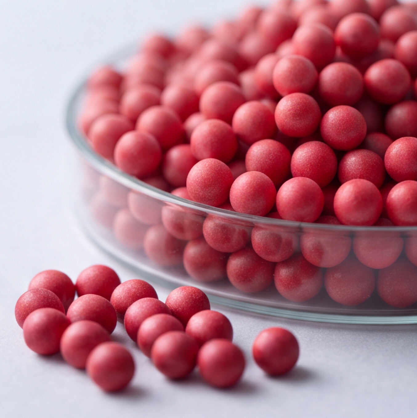 Vitamin E Dissolving Beads - Red