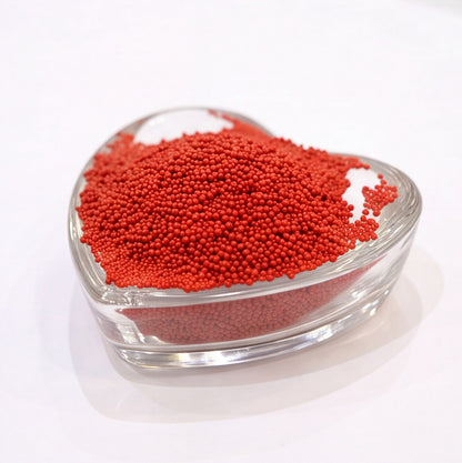 Vegan Dissolving Beads - Red