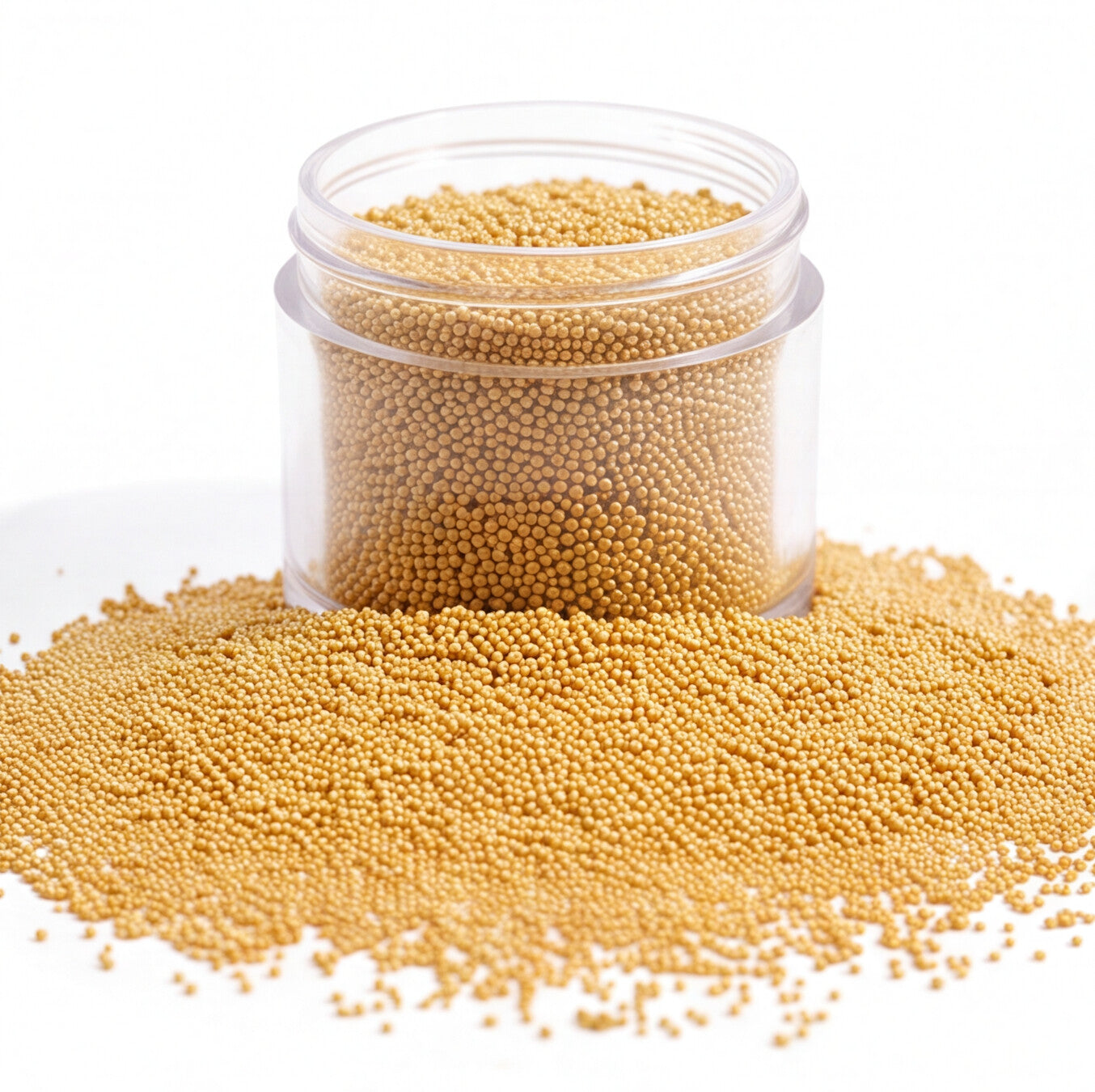 Dissolving Beads - Gold
