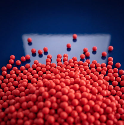 Dissolving Beads - Red