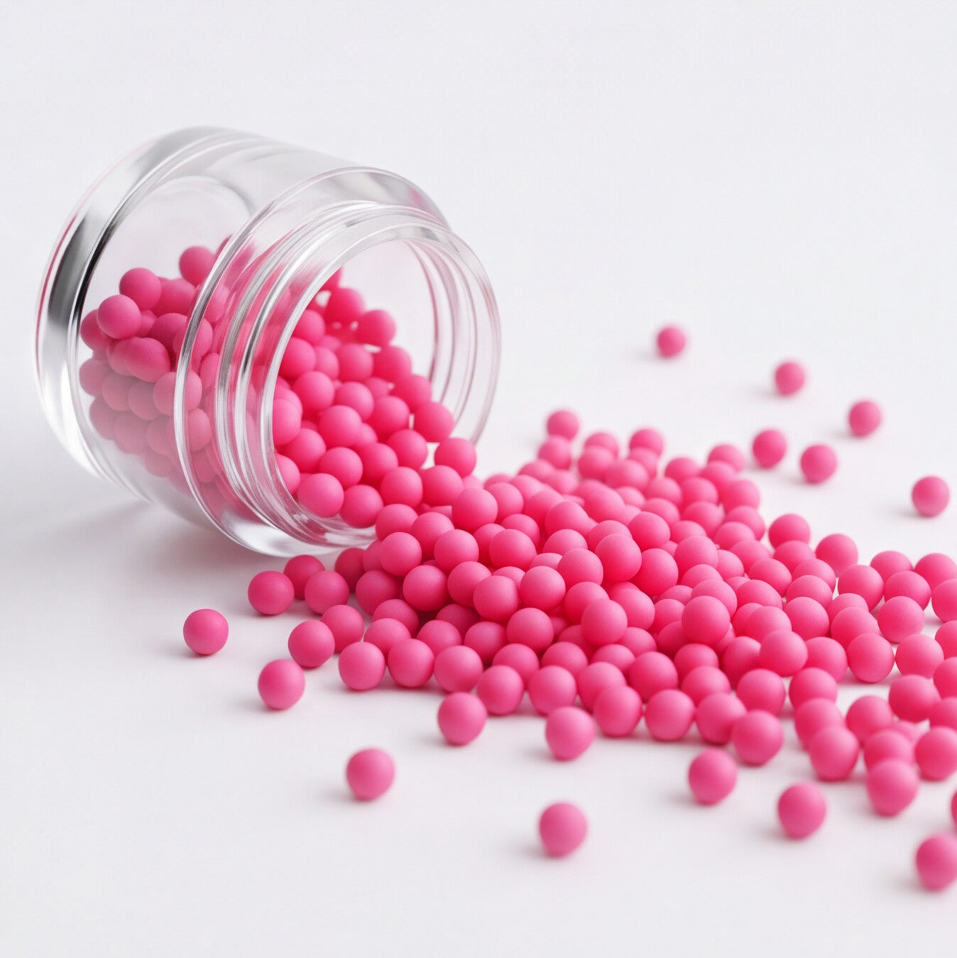 Dissolving Beads - Pink