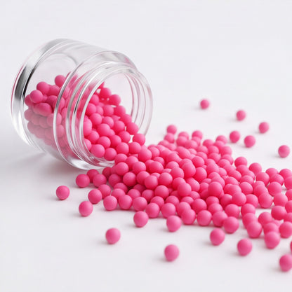 Dissolving Beads - Pink