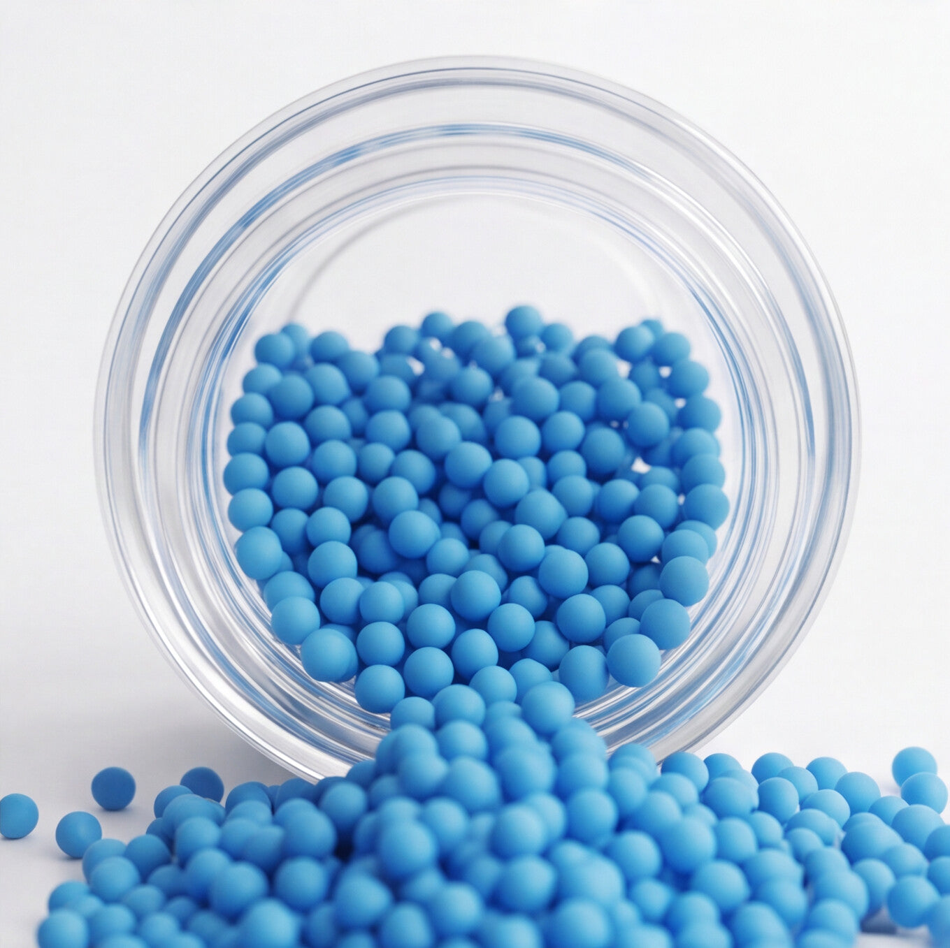 Dissolving Beads - Blue