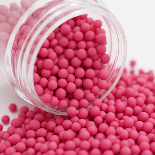 Non Dissolving Beads - Pink