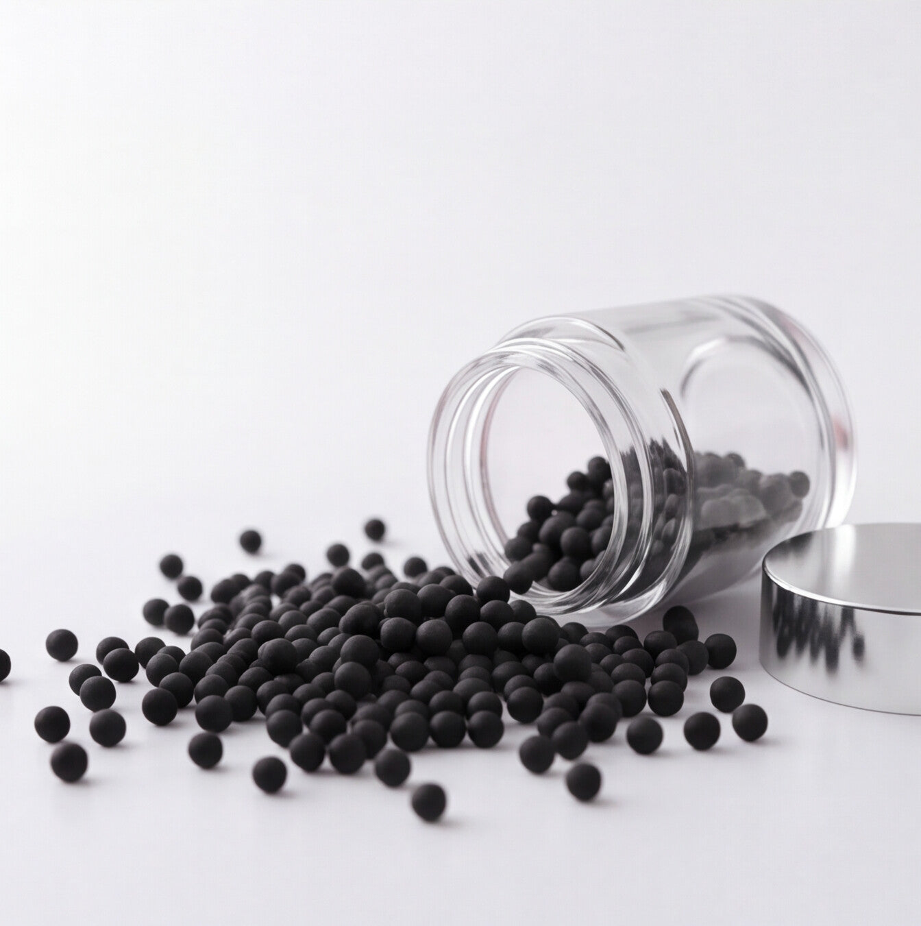 Charcoal Dissolving Beads - Black