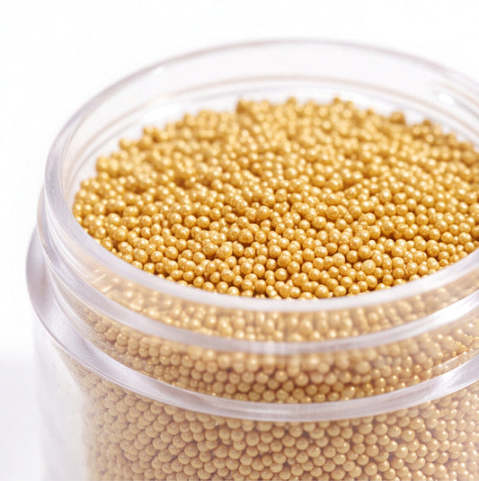 Dissolving Beads - Gold