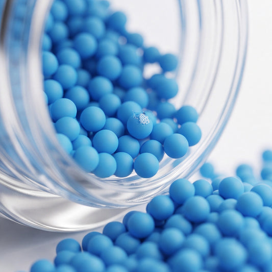 Dissolving Beads - Blue